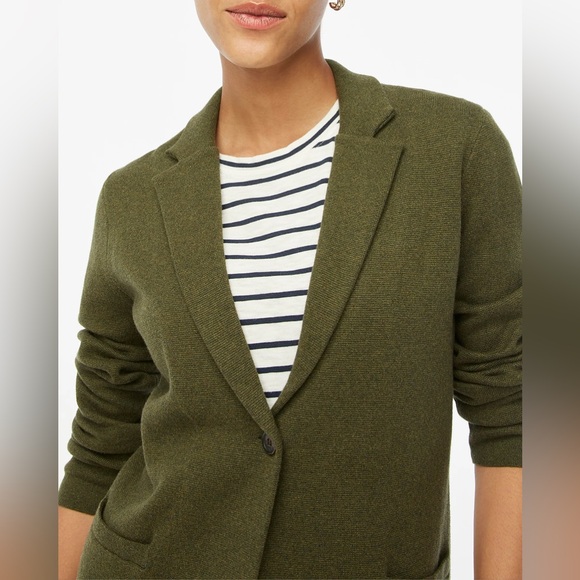J Crew Factory Sweater Blazer - Picture 1 of 4